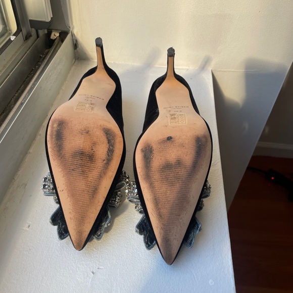 Kurt Geiger Black Bow Heels - Picture 5 of 6